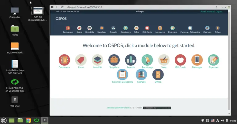 FREE Point of Sale Operating System (POS OS) Download & Install Service